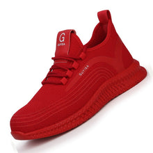 Load image into Gallery viewer, Manlegu Air Mesh Steel Toe Work Shoes Breathable Working Shoes Man Safety Lightweight Puncture-Proof Safety Boots Dropshipping