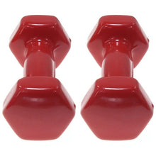 Load image into Gallery viewer, Set 2 Cufflinks clad Vinyl | Exercise Fitness | Traning in single home | Fitness | Weights 0.5-6Kg