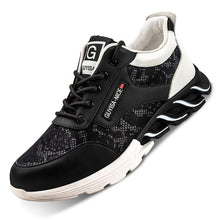 Load image into Gallery viewer, Breathable Men's Safety Shoes Boots With Steel Toe Cap Casual Men's Boots Work Indestructible Shoes Puncture-Proof Work Sneakers
