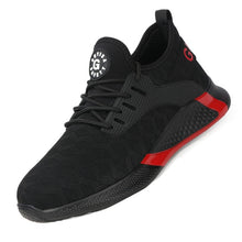 Load image into Gallery viewer, Breathable Men's Safety Shoes Boots With Steel Toe Cap Casual Men's Boots Work Indestructible Shoes Puncture-Proof Work Sneakers