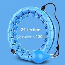Load image into Gallery viewer, Intelligent Counting Fitness Sport Hoop Smart Sport Hoop Adjustable Thin Waist Exercise Gym Hoop Fitness Equipment Home Training