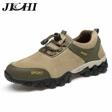 Load image into Gallery viewer, Autumn Men's shoes fashion design Lightweight breathable Men's sneakers outdoor non-slip Lace-up men casual shoes hiking shoes