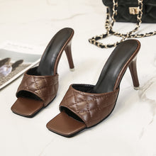 Load image into Gallery viewer, Summer Women Pumps Comfort Women Shoes High Heels Fish Mouth Women Heels Women Sandals Female Slippers Ladies Shoes Plus Size 43
