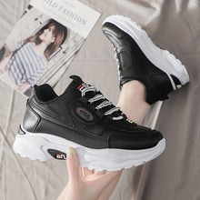 Load image into Gallery viewer, Women Platform Shoes White 2020 New Fashion Designers Sneakers Ladies Leather Shoes Casual Sports Shoes Female Tenis Feminino
