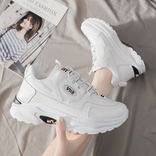 Load image into Gallery viewer, Women Platform Shoes White 2020 New Fashion Designers Sneakers Ladies Leather Shoes Casual Sports Shoes Female Tenis Feminino
