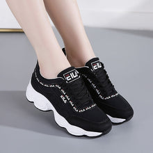 Load image into Gallery viewer, Women Platform Shoes White 2020 New Fashion Designers Sneakers Ladies Leather Shoes Casual Sports Shoes Female Tenis Feminino
