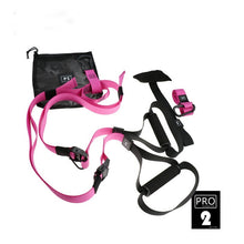 Load image into Gallery viewer, Resistance Bands Fitness Hanging Belt Training Gym Home workout Suspension Exercise Pull rope Stretching Elastic Straps

