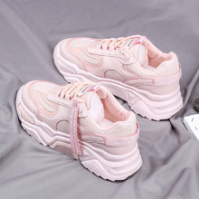 Load image into Gallery viewer, The new spring 2020 fashion women&#39;s shoes sneakers show high running shoes platform comfortable breathable trend
