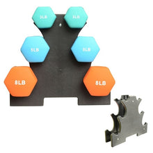 Load image into Gallery viewer, Dumbbell Bracket Triangle Leaves Tree Rack Stands Weight Lifting Holder Fitness Gym Equipment Home Exercise Accessories
