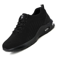 Load image into Gallery viewer, Breathable Men&#39;s Safety Shoes Boots With Steel Toe Cap Casual Men&#39;s Boots Work Indestructible Shoes Puncture-Proof Work Sneakers
