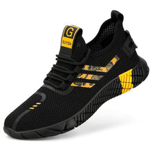Load image into Gallery viewer, Breathable Men&#39;s Safety Shoes Boots With Steel Toe Cap Casual Men&#39;s Boots Work Indestructible Shoes Puncture-Proof Work Sneakers
