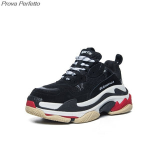 2020 Woman Vulcanize Shoes Celebrity Chunky Sneakers Women Trendy Dad Sneakers Mesh Platform Shoes mujer vulcanizar los zapatos