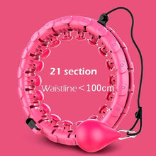 Load image into Gallery viewer, Intelligent Counting Fitness Sport Hoop Smart Sport Hoop Adjustable Thin Waist Exercise Gym Hoop Fitness Equipment Home Training
