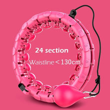 Load image into Gallery viewer, Intelligent Counting Fitness Sport Hoop Smart Sport Hoop Adjustable Thin Waist Exercise Gym Hoop Fitness Equipment Home Training
