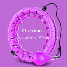 Load image into Gallery viewer, Intelligent Counting Fitness Sport Hoop Smart Sport Hoop Adjustable Thin Waist Exercise Gym Hoop Fitness Equipment Home Training
