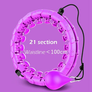 Intelligent Counting Fitness Sport Hoop Smart Sport Hoop Adjustable Thin Waist Exercise Gym Hoop Fitness Equipment Home Training