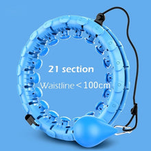 Load image into Gallery viewer, Intelligent Counting Fitness Sport Hoop Smart Sport Hoop Adjustable Thin Waist Exercise Gym Hoop Fitness Equipment Home Training
