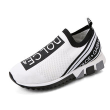 Load image into Gallery viewer, 2020 New Brand Designer Breathable Sock Shoes Woman Casual Shoes Slip On Jogging Sneakers Unisex Chaussures Femme Plus Size 45

