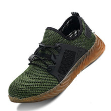 Load image into Gallery viewer, Breathable Men&#39;s Safety Shoes Boots With Steel Toe Cap Casual Men&#39;s Boots Work Indestructible Shoes Puncture-Proof Work Sneakers
