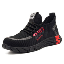 Load image into Gallery viewer, Manlegu Air Mesh Steel Toe Work Shoes Breathable Working Shoes Man Safety Lightweight Puncture-Proof Safety Boots Dropshipping
