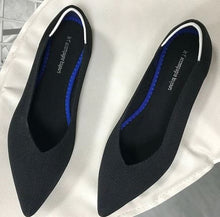 Load image into Gallery viewer, YEELOCA 2020 Loafers Ballerine Femme Tenis Feminino Casual a001 Black For Ladies Pointed Toe flats DXS009
