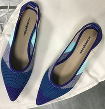 Load image into Gallery viewer, YEELOCA 2020 Loafers Ballerine Femme Tenis Feminino Casual a001 Black For Ladies Pointed Toe flats DXS009
