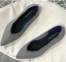 Load image into Gallery viewer, YEELOCA 2020 Loafers Ballerine Femme Tenis Feminino Casual a001 Black For Ladies Pointed Toe flats DXS009
