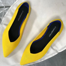 Load image into Gallery viewer, YEELOCA 2020 Loafers Ballerine Femme Tenis Feminino Casual a001 Black For Ladies Pointed Toe flats DXS009
