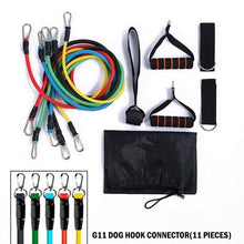 Load image into Gallery viewer, 11pcs/set Pull Rope Fitness Exercises Resistance Bands Latex Tubes Pedal Excerciser Body Training Workout Yoga
