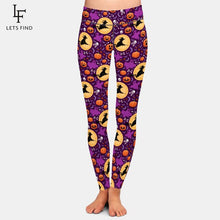 Load image into Gallery viewer, LETSFIND 2020 Hallowmas Women Sexy Workout Leggings Fashion High Waist Elastic Fitness Soft Slim Full Leggings Plus Size
