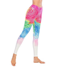 Load image into Gallery viewer, Zohra Sexy Women Legging Colorful Mandala Printing Fitness leggins Fashion Slim legins High Waist Leggings Woman Pants

