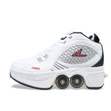 Load image into Gallery viewer, Hot Shoes Casual Sneakers Walk+Skates Deform Wheel Skates for Adult Men Women Unisex Couple Childred Runaway Skates Four-wheeled
